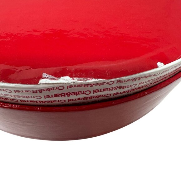 Crate & Barrel Snowflake Holiday Tree Plates Set of 4 Retro Starburst MCM - Picture 4 of 10